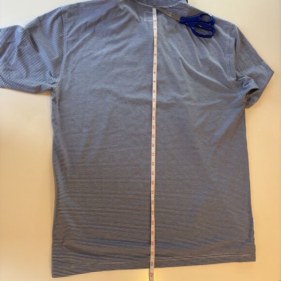 Men's Duck Head Polo striped XL shirt Golf Chapman Active - Picture 3 of 6